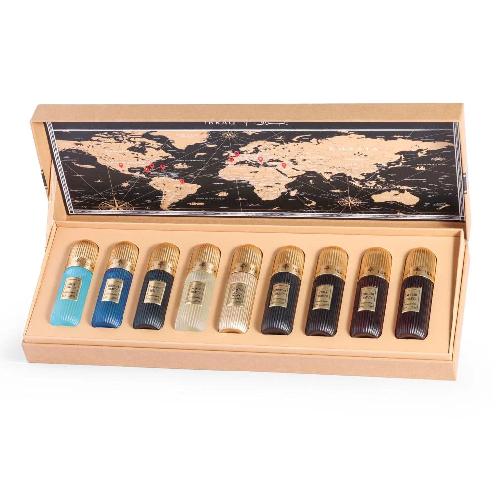 Tobacco Collection by Abraq – 9 × 20 ml | Unisex